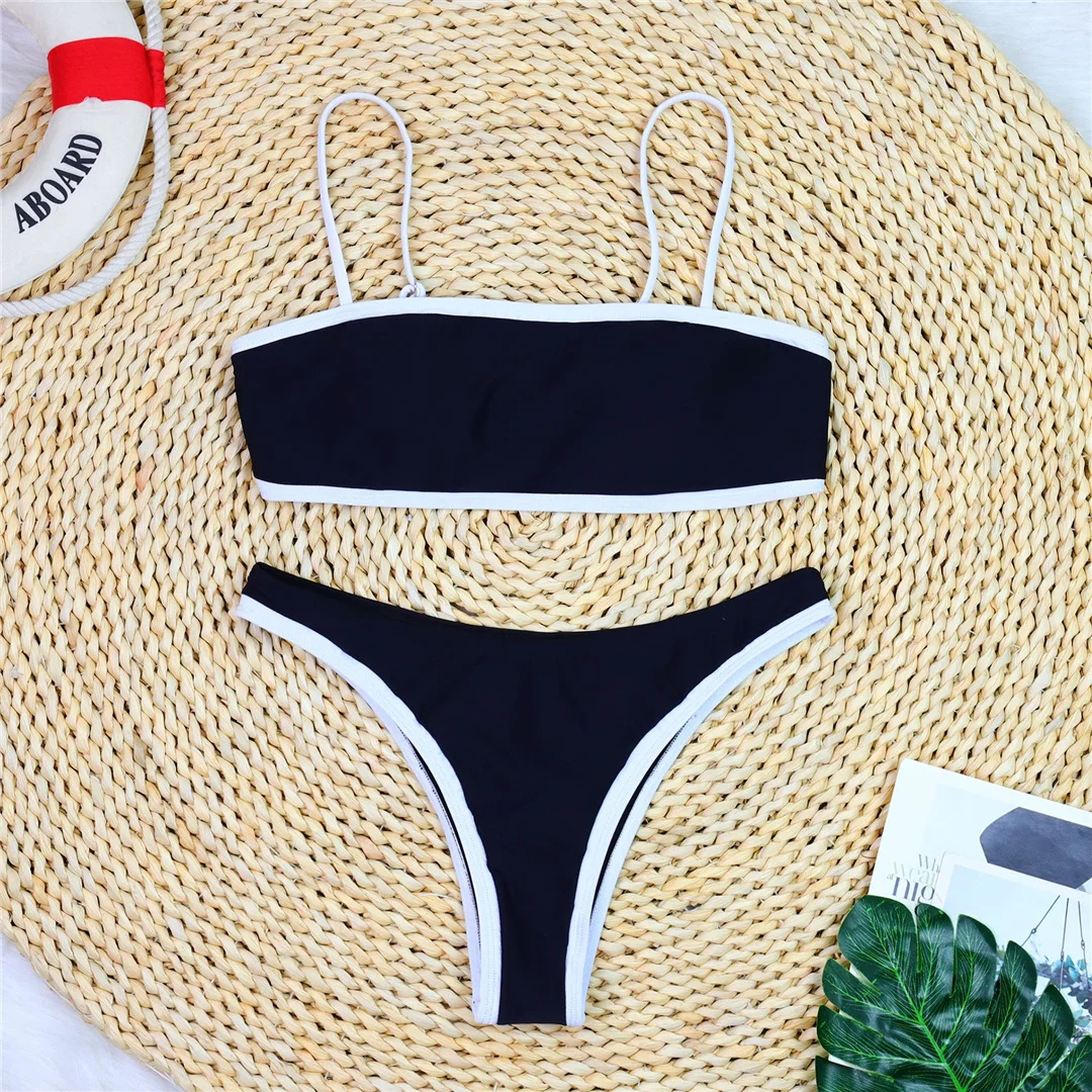 Sexy High-Cut-Bikini, brasilianischer Stil, Damen-Badebekleidung, zweiteiliger Bikini-Set, gepolsterter Badeanzug, Badeanzug, Schwimmbekleidung V8316 – Detail 2