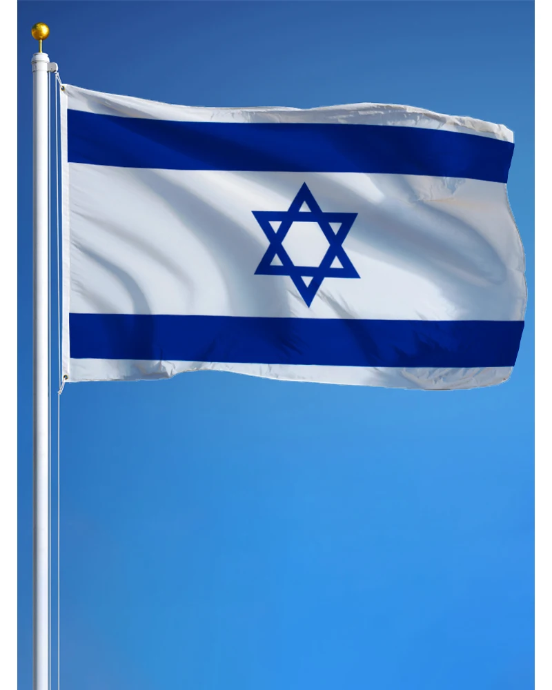 60x90cm 90x150 Israel ISR IL Flag Polyester Digital Printed  Banner Tapestry For Decor