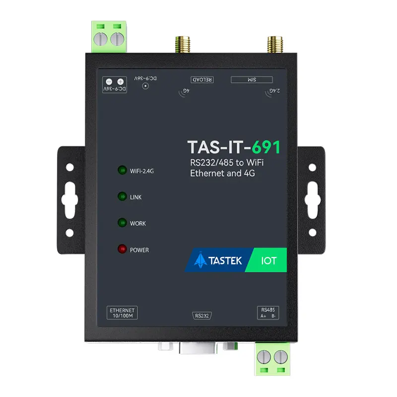 4G dtu module rs485/232 ethernet port to 4G remote plc monitoring transparent communication wireless wifi