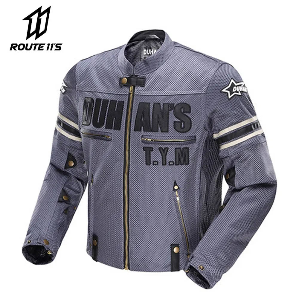 

DUHAN Motorcycle Jacket Moto Protector Motocross Jacket Wearable Riding Jacket Men Women Clothing Summer Moto Chaqueta