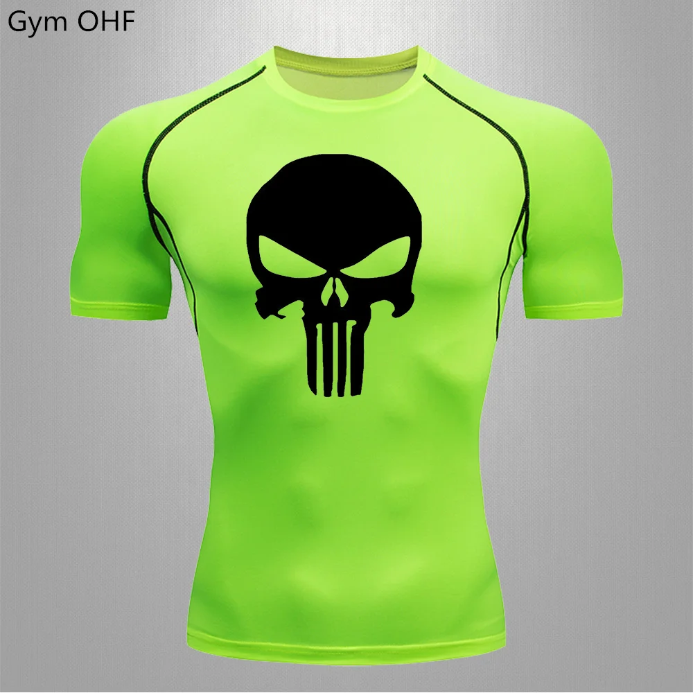 

Men's T-shirt, Gym Running Sports T-shirt, Slow Running and Quick Drying Sports Tight Top, Cycling Suit, Men's Running T-shirt