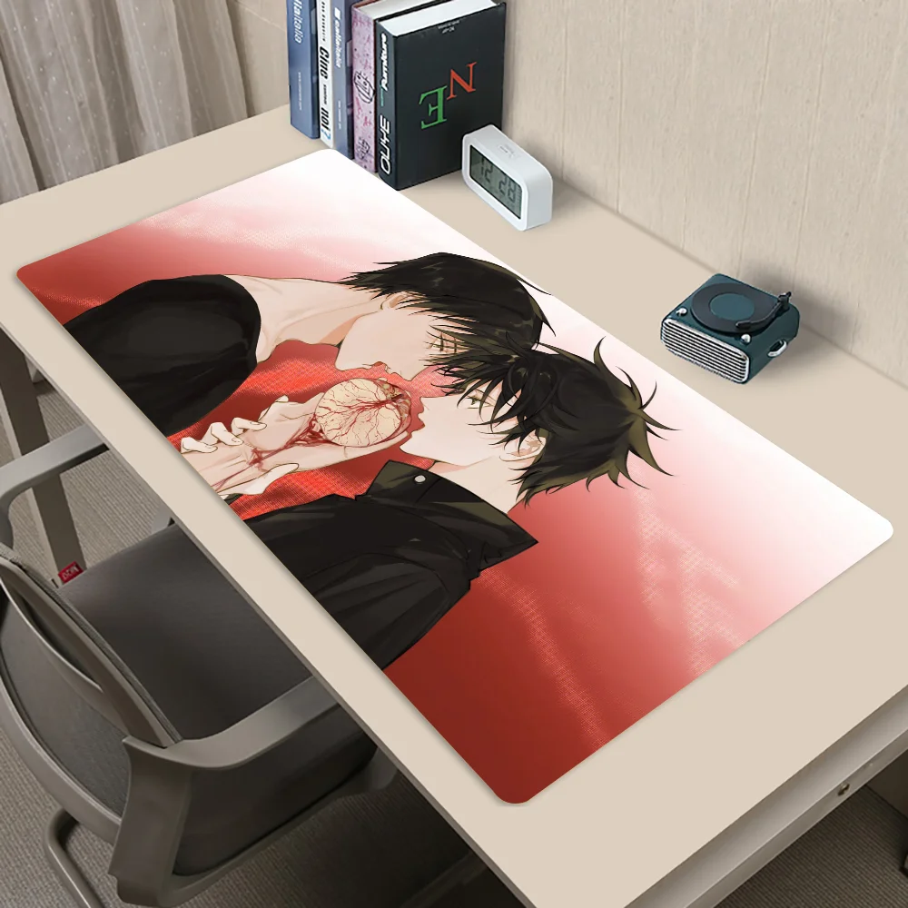 Imagem -06 - Grande Mousepad Gaming para Gamers Jujutsu Kaisen Fushiguro Toji Mouse Pad Tamanho xl Xxl Novidades