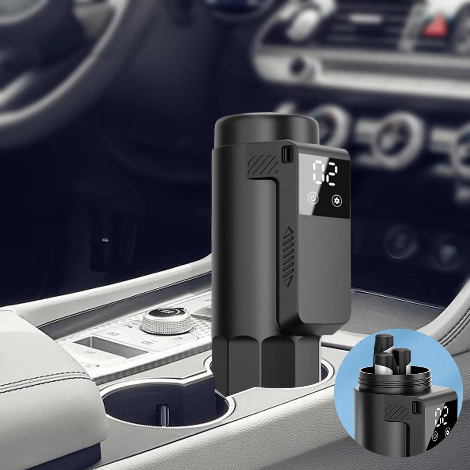 Insulin Pen Cooler Protection with Temperature Display Refrigerated Organizer Insulated Bag for Car Home Daily Camping Outdoor