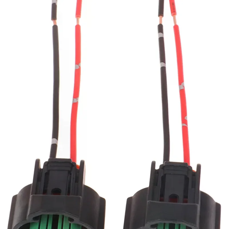 

2Pcs H11 Female Connector Adapter Wiring Harness Socket Car Cable Plug Adapter for Foglight Head Light