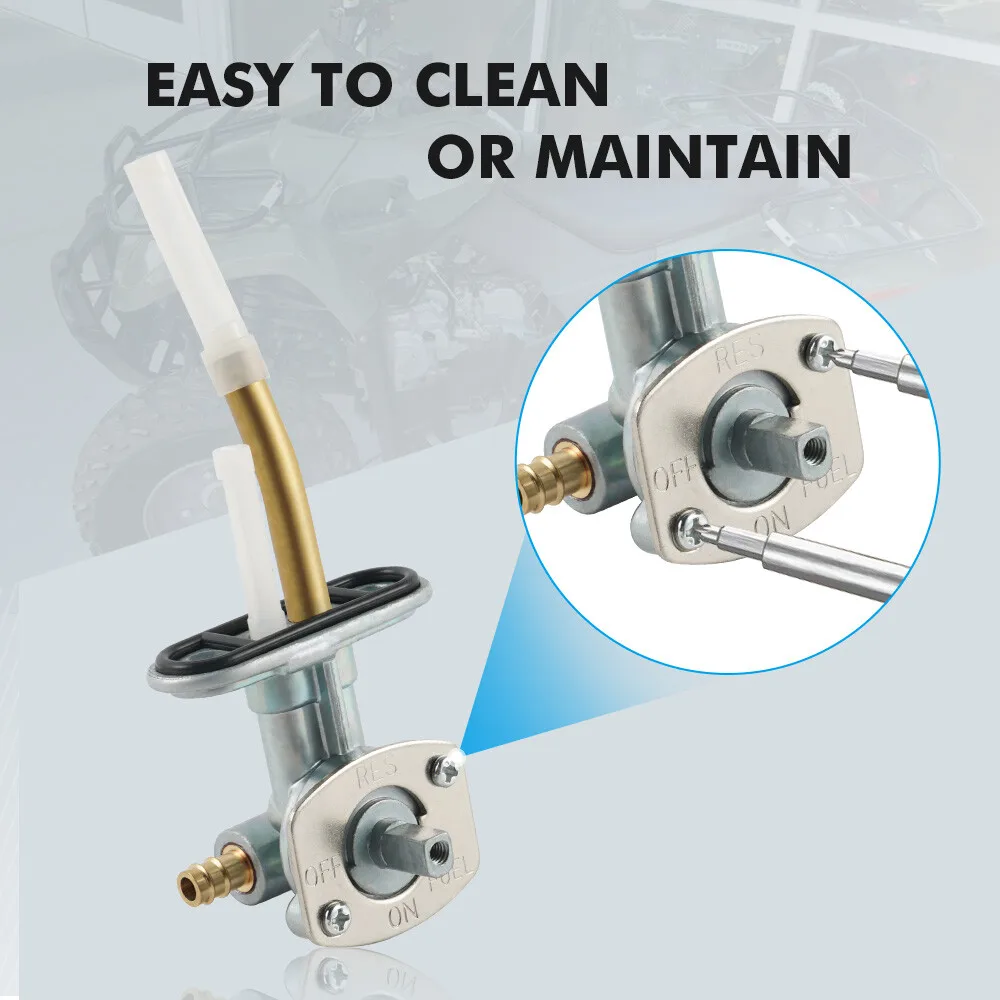 ATV 7 مللي متر خزان الوقود الغاز التبديل صمام اغلاق بيتكوك التبديل الحنفية ل القطب الشمالي القط 250 300 400 500 1998-2005 OEM 0470-445 اكسسوارات