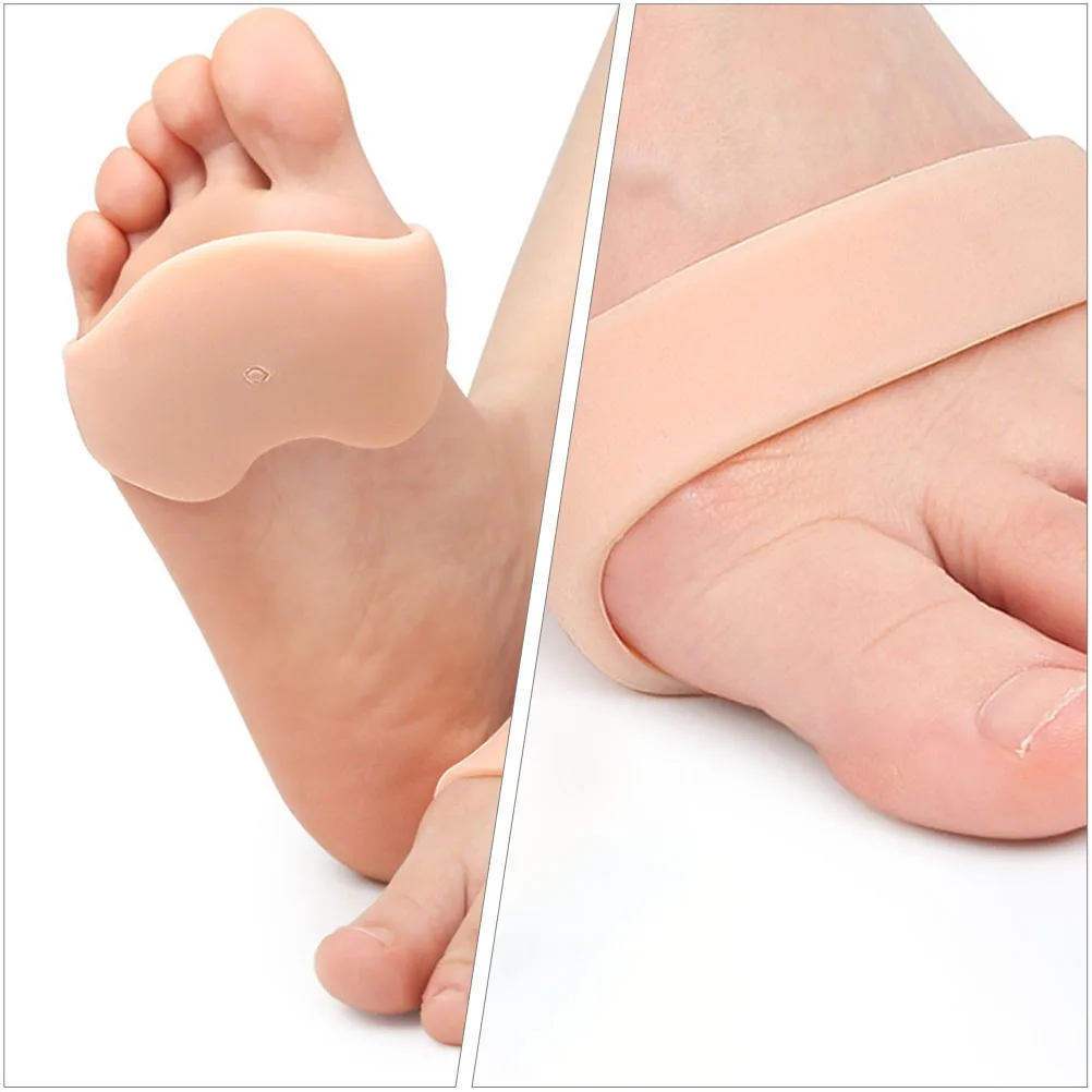 

2 Pairs Forefoot Pads Women Men Adjustable Support Cushions High Heels Boots Half Size Pad Pain Relief Metatarsal Anti Slip