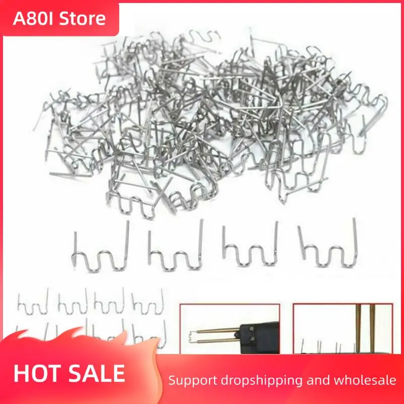 

A80I 3000Pcs 0.6Mm S Wave Staples For Car Bumper Bodywork Plastic Stapler Repair Kit 0.6Mm Wave Staples Soldering Tools