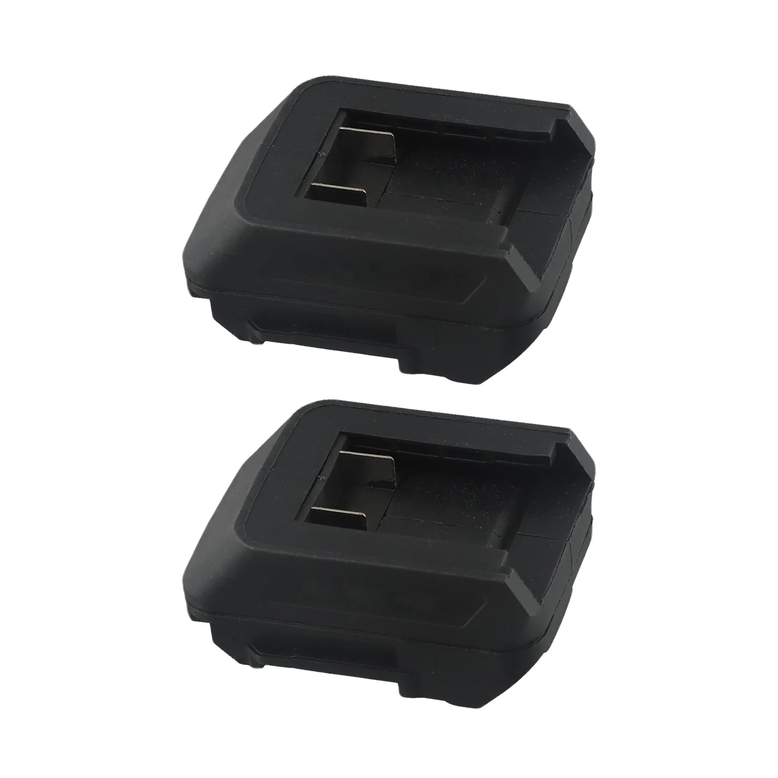 

18V Battery Adapter DIY Cable Connector Locks On Battery Red Positive Wire Black Negative Wire Easy To Install