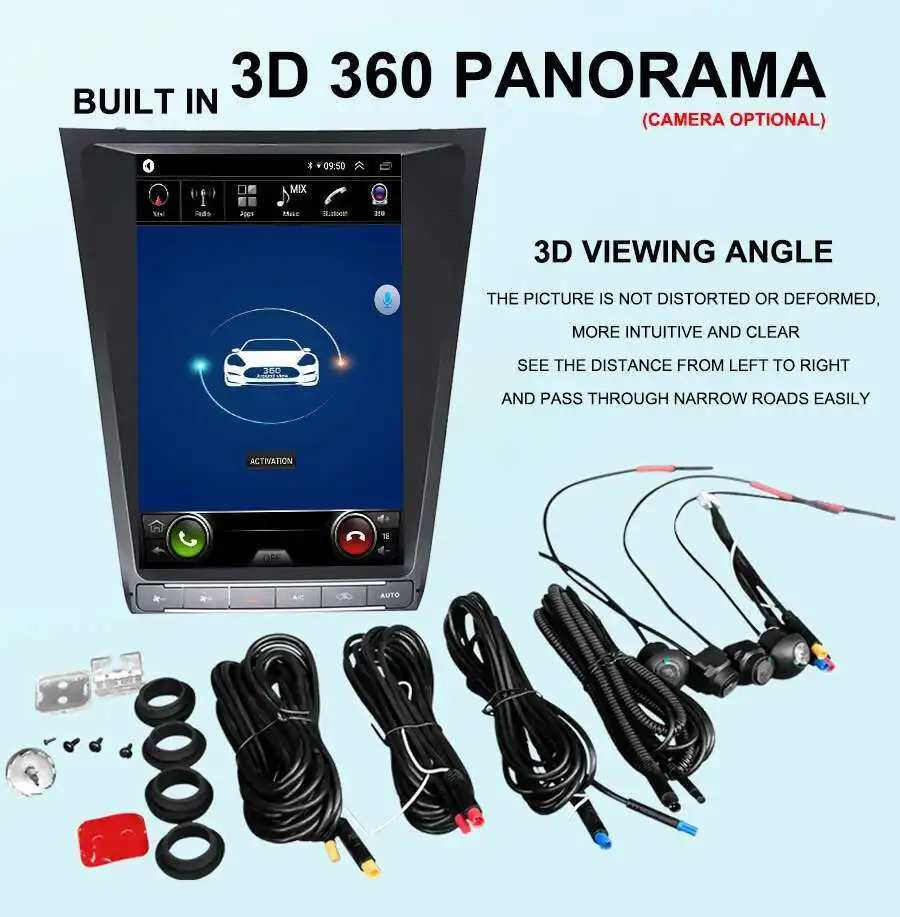 Android 14 Vertical Screen For LEXUS GS300 GS350 GS430 450h GPS Audio Carplay Car Radio Auto Multimedia Video Player Navigation