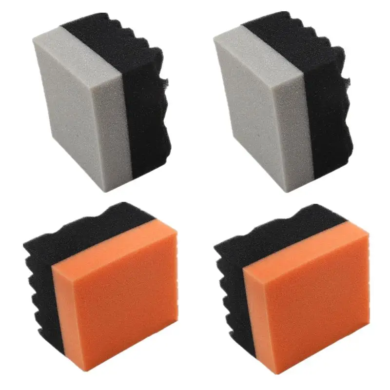 복합 연마 패드 폼 드릴 스폰지 버핑 패드, 자동차 버퍼 패드, 디테일 폴리셔 왁싱 청소용 플록, 3 인치, 2 개
