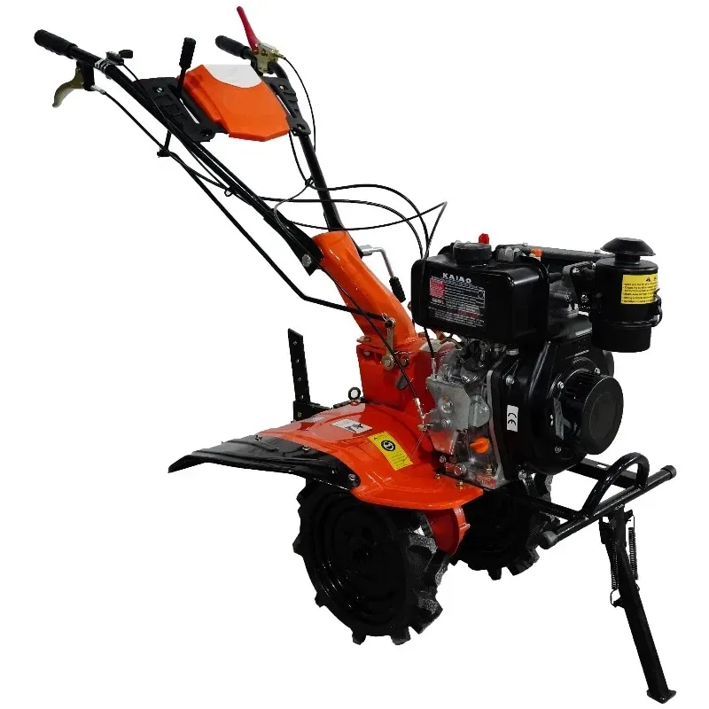【Best-selling】Big Power Tiller Cultivators 173 Engine Farm Mini Tiller Rotavator Cultivator