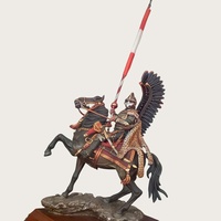 54MM resin model GK, medieval knight, unassembled and unpainted kit