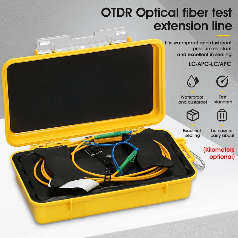 OTDR Fiber Tester  LC/APC-LC/APC Test Extension Cable Fiber Jumper Box 500M 1000M 2000M