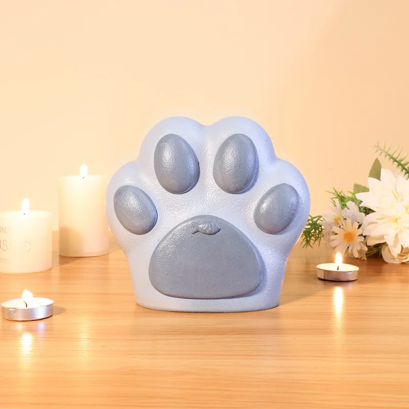 

Creative Pet Resin Ash Box Dog Cat Memory Preserving Ash Box Animal Funeral Supplies Coffin Box Pet Supplies