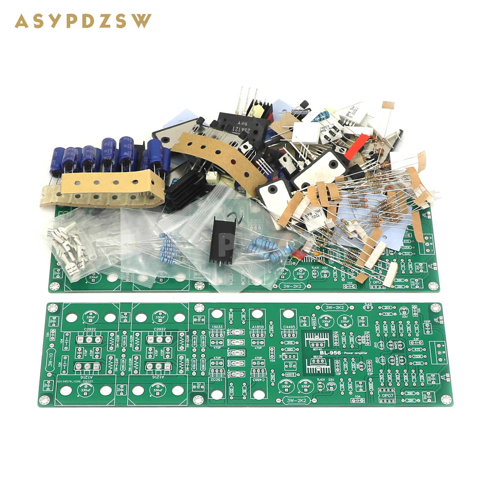 2 個 BL-956 ステレオ完全対称 X アンプパワーアンプ DIY キット/完成ボードベース DE 956 回路 XLR 入力付き