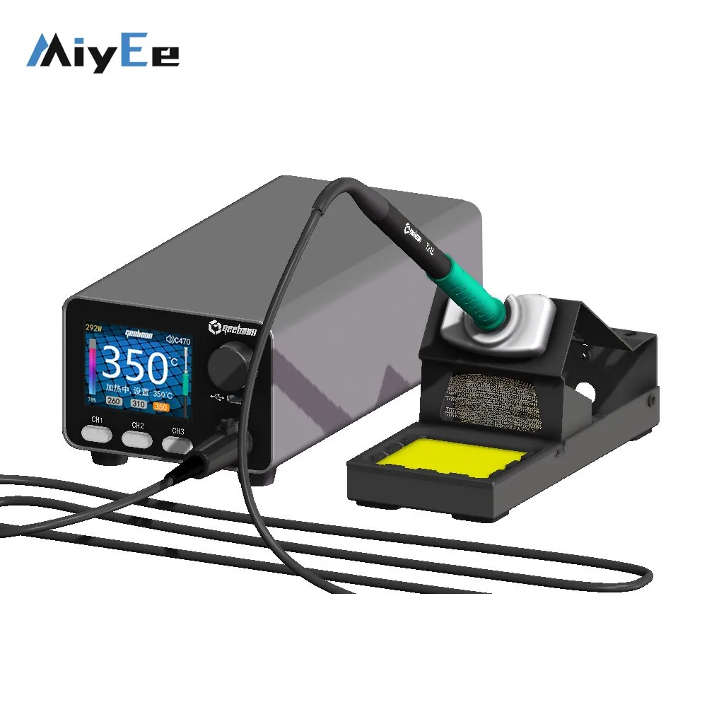 GEEBOON HC24-470 Kit 400W High Power Soldering Station with T470 Handle and C470