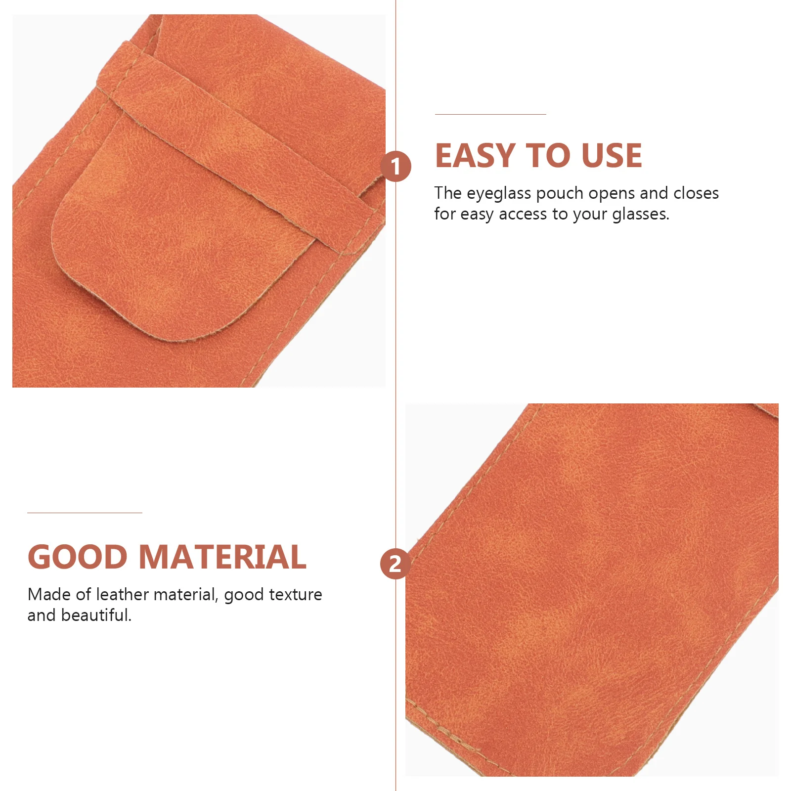 

Glasses Pouch Small Size Portable Storage Bag for Sunglasses Eyeglasses Reading Glasses Travel Case Soft Holder