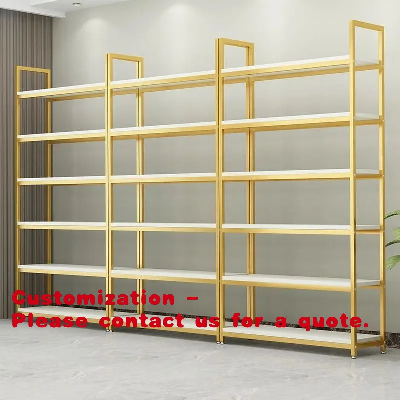 

Customize.Adjustable Multi-layer Floor-standing Storage Rack Beauty Salon, Supermarket Product Display Shelf, Display Rack