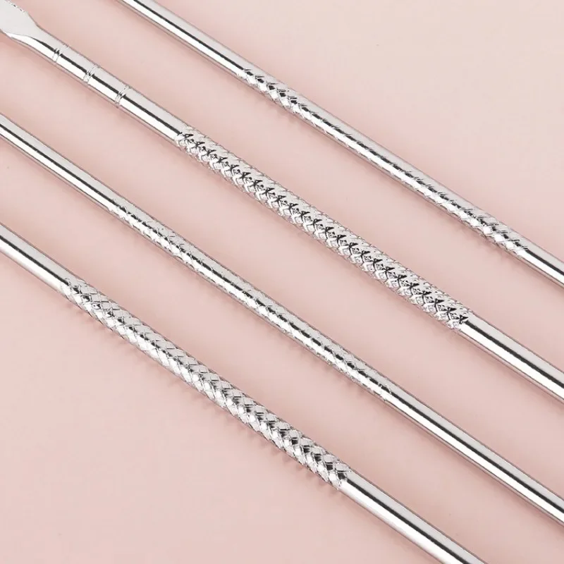 Multi Functional Acne Needle Set Home Beauty Clip Blackhead Removal Picking High Carbon Steel Anti Slip Tool