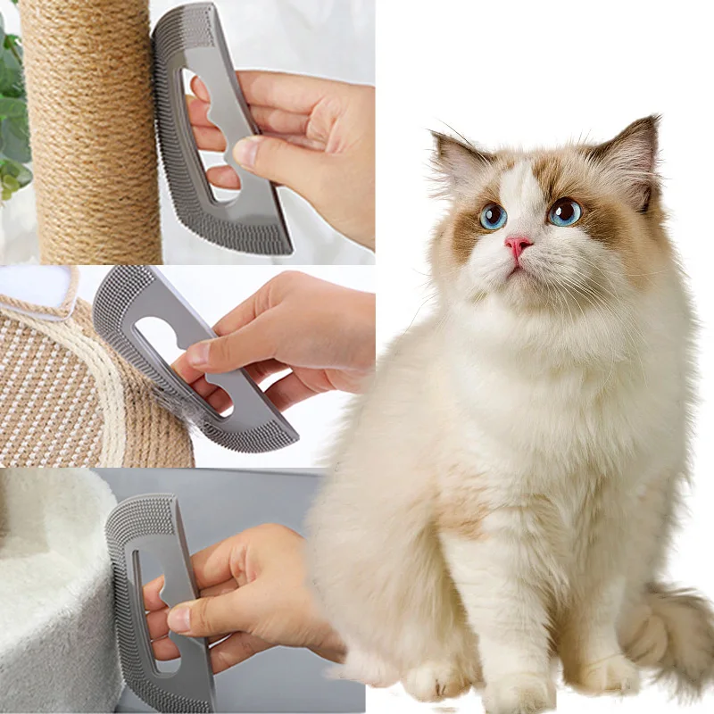 

Скребок для ковров для домашних животных, мини-легкий захват, расческа для кошек и собак, скребок для дивана, инструмент для чистки домашней одежды, товары для домашних животных, многофункциональный