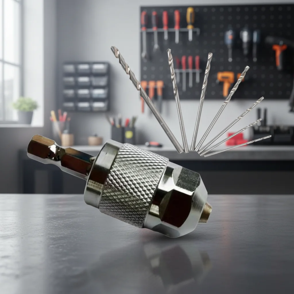 

Electric Grinder Drill Chuck With Hexagonal Shank 1.5-6.5mm Quick Change Drill Chuck For Precision Rotary Tools Spare Parts