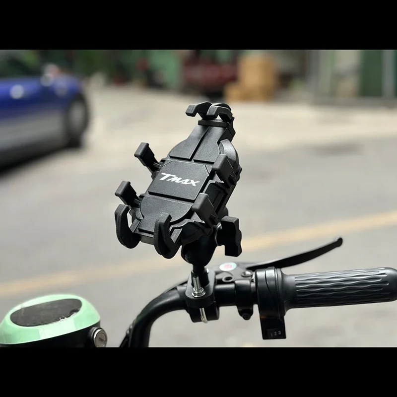 Shockproof For YAMAHA TMAX 530 500 560 TMax530 SX DX TECH MAX TMAX560 Motorcycle Handlebar Mobile Phone Holder GPS Stand Bracket
