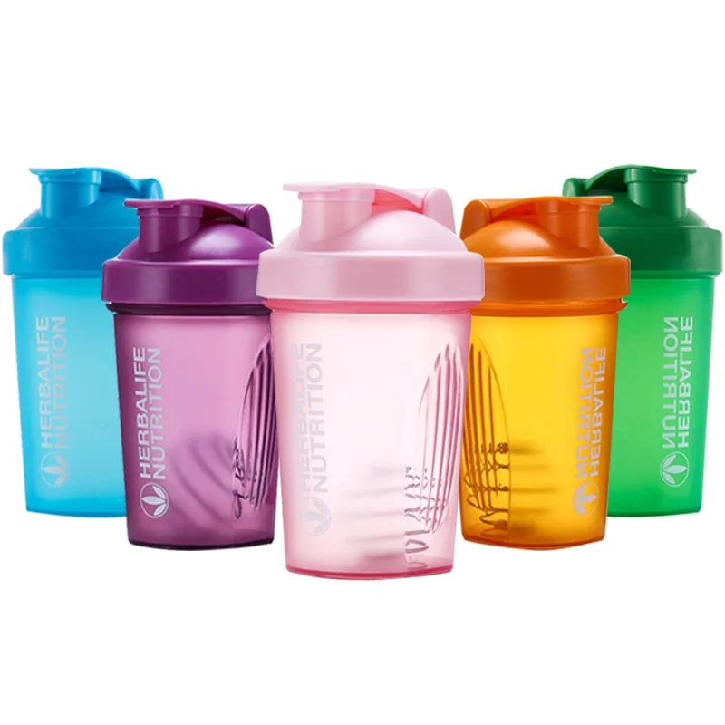 

400Ml Whey Protein Powder Mixing Bottle Sports Fitness Gym Bottle Outdoor Portable Plastic Drinking Bottle Sports Shaker Bottles