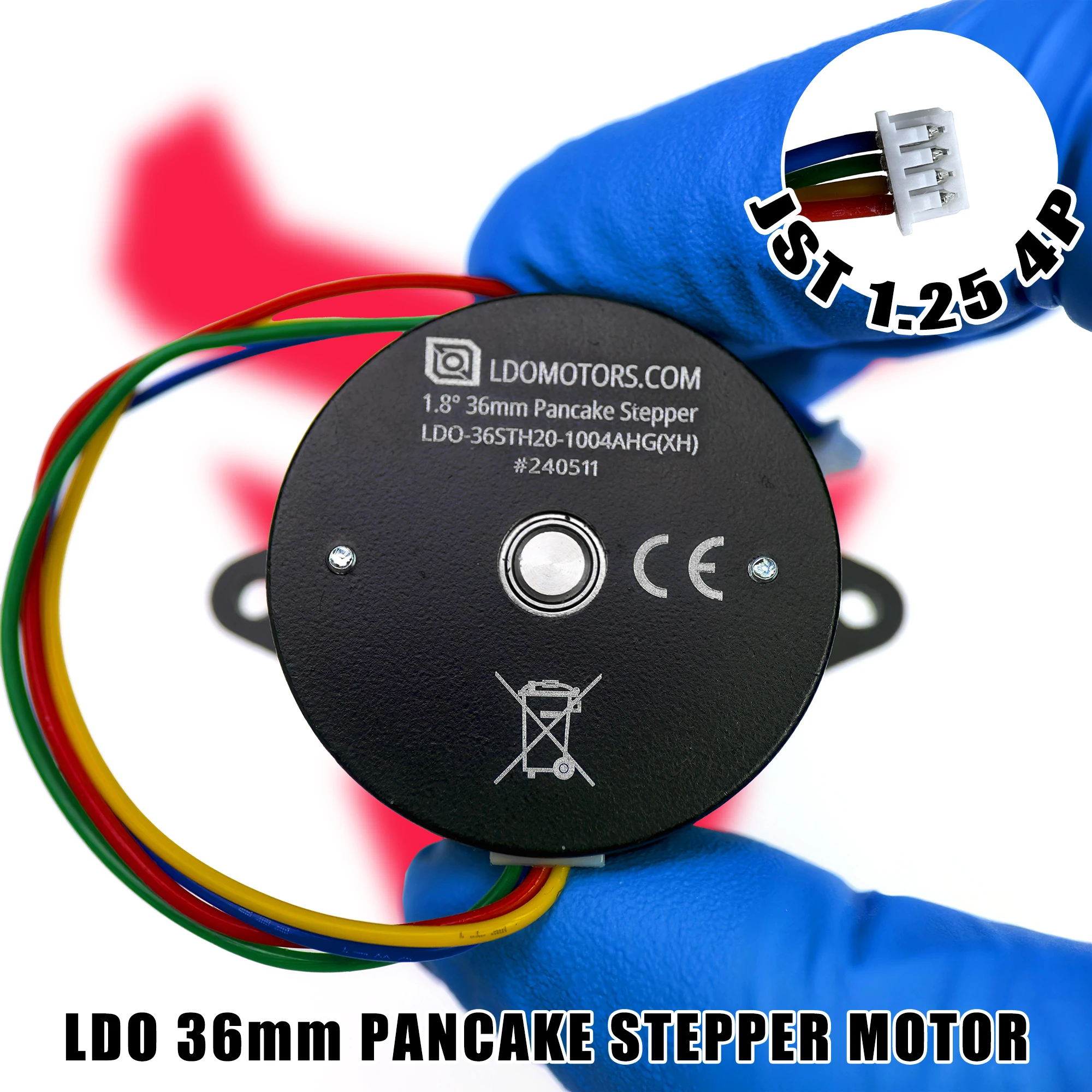 Imagem -06 - Alto Desempenho Kit Extrusora Ciclope Ldo Pancake Motor Impressora 3d k1 K1c k1 Max D3vil Design