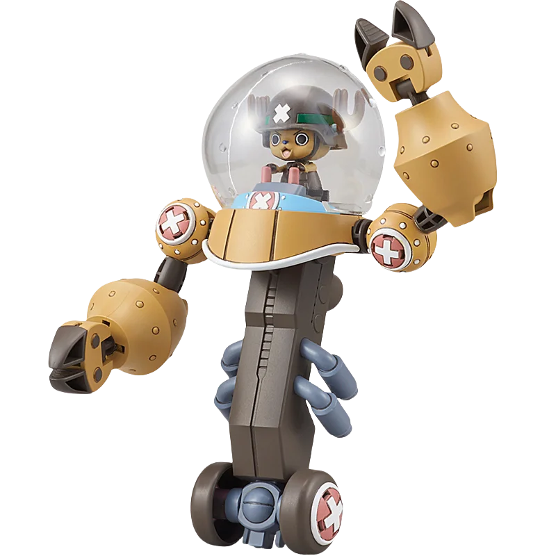 Echte Bandai einteilige Chopper kombinierte Roboter 2 Montage Anime Action figuren Modell Sammler geschenk für Spielzeug Hobbys Kind