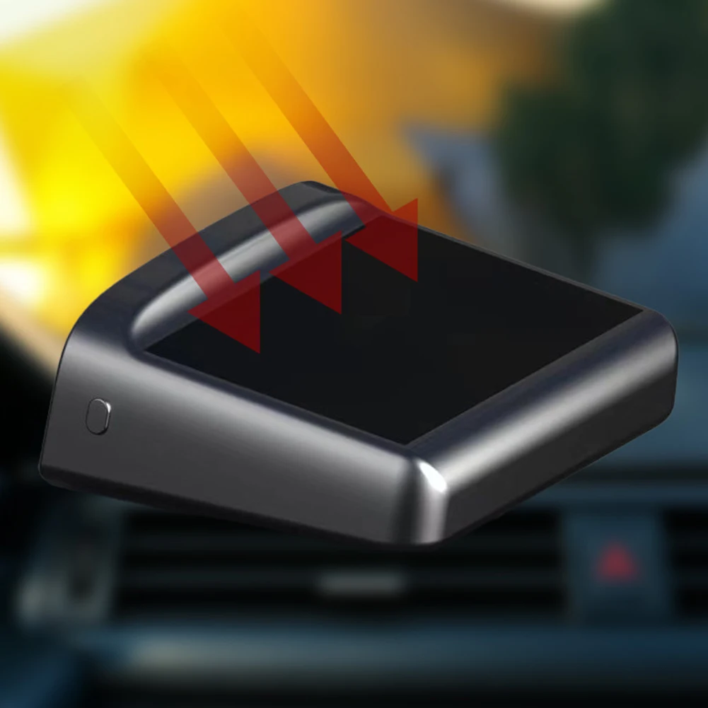 Driving Experience Digital Speedometer Black Housing White Font Non-slip Mat Included User-Friendly Installation