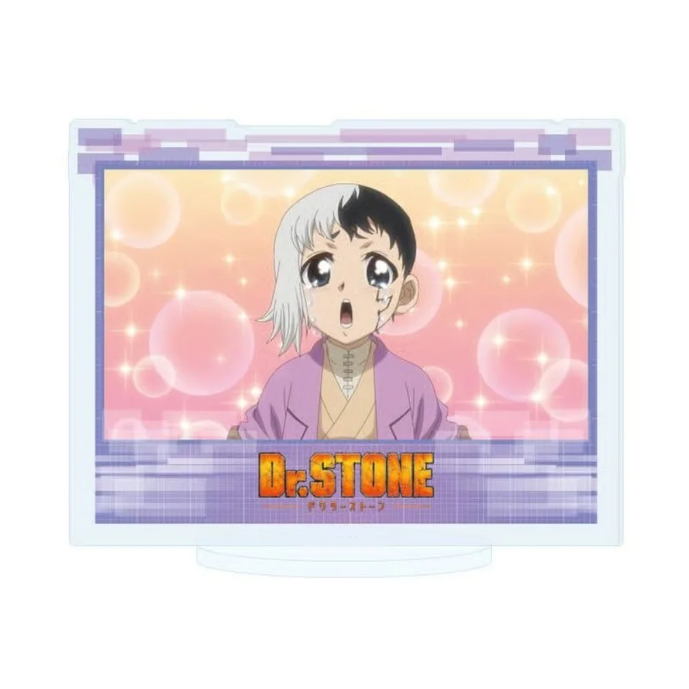 Dr.STONE Acrylic Stand 15cm Anime   Ishigami Senku Desk Decor Stone World Character Collectible manga Fans Gift