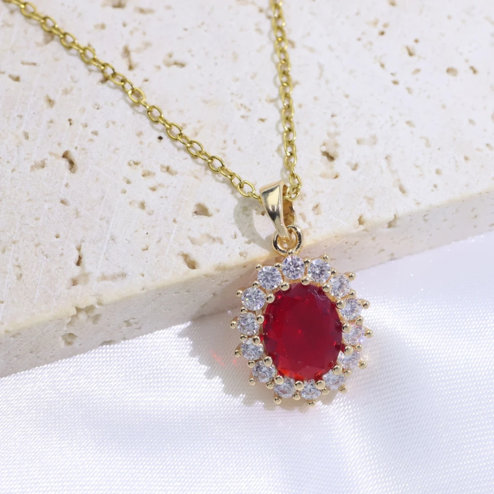 Luxury Oval Zirconi…