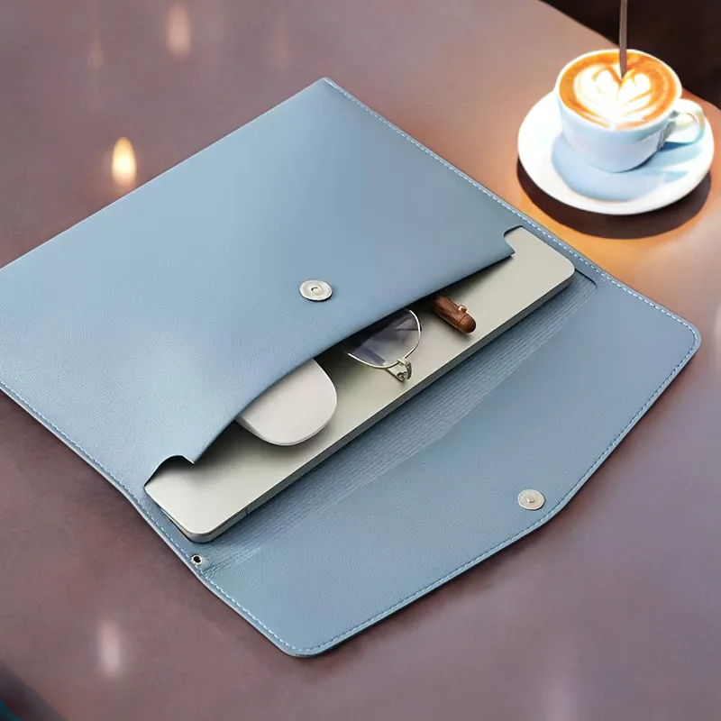 [Stylish Folder] Stylish A4 Folder with Snap Closure|Office Accessories,Smooth Textured Finish,Ideal for Business Professionals.