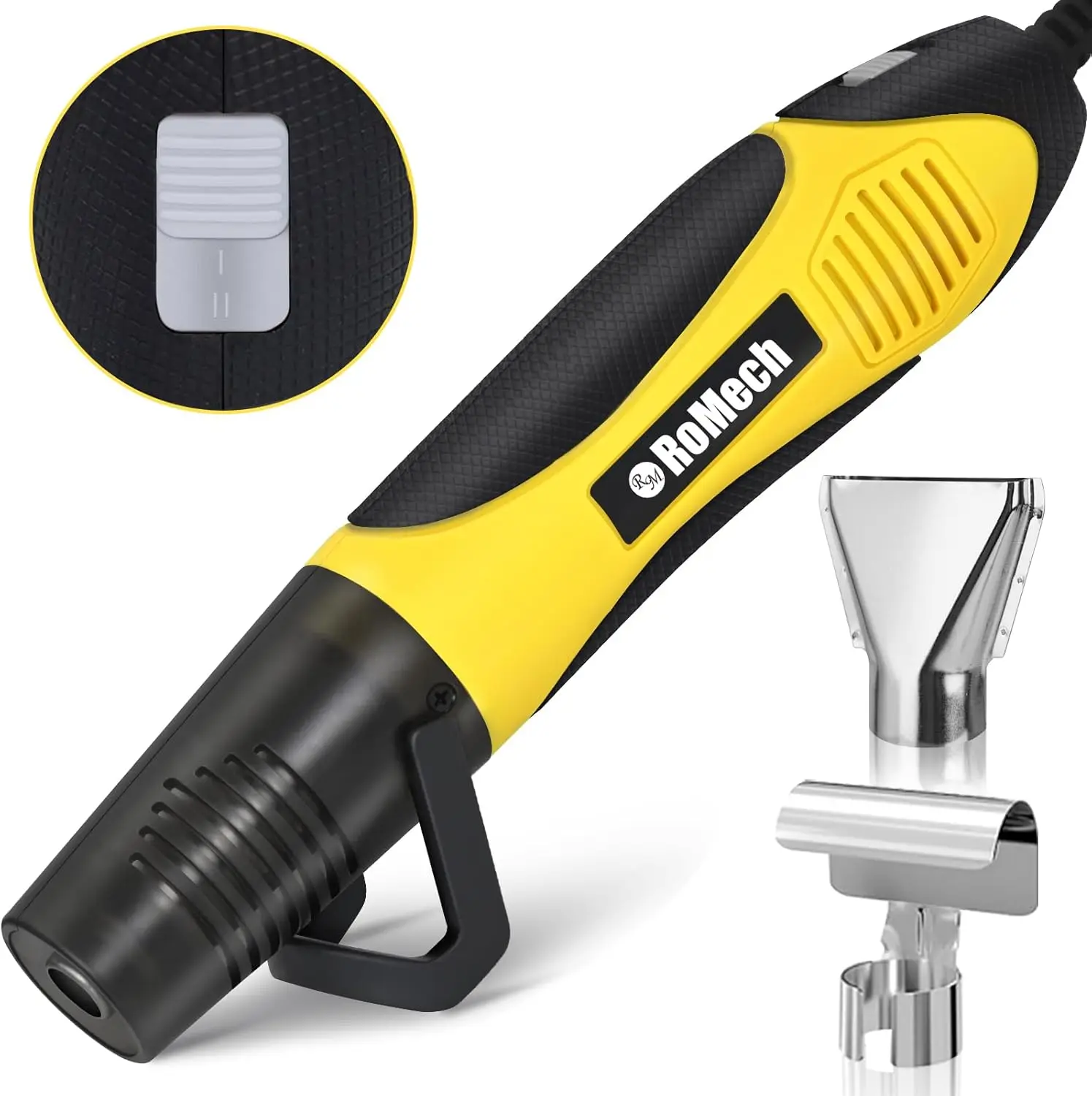 

350W Dual Temp Heat Gun 400°F-660°F, Fast Heating with Overload Protection for DIY Craft, Shrink Wrapping