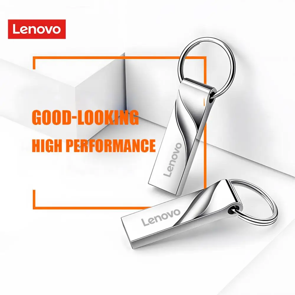 Lenovo USB 3.0 2T pamięć Flash Usb 1TB dysk Usb 2TB wodoodporna pamięć Flash Usb pendrive 256GB do telefonu/laptopa