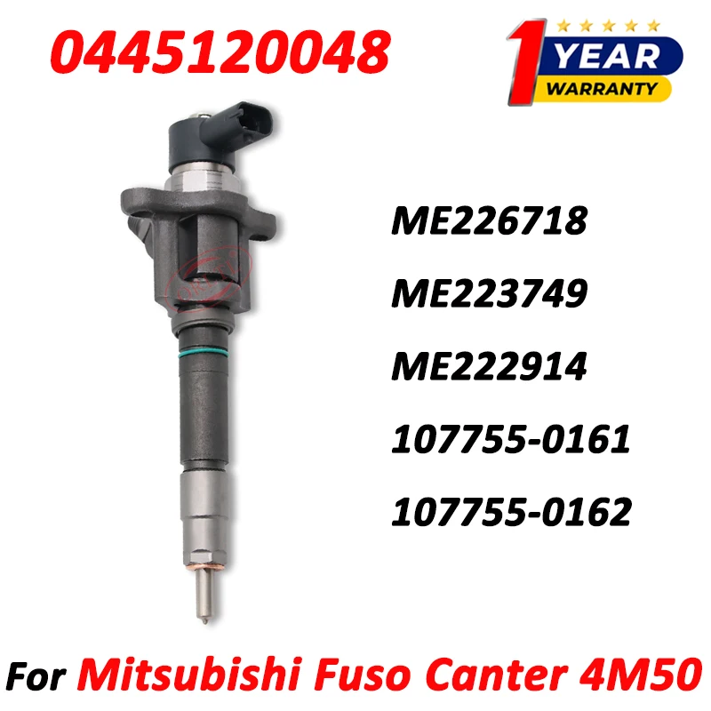 

0445120048 Новая форсунка дизельного топлива ME222914 для Mitsubishi Fuso Canter 4M50 ME226718 ME223749