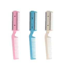 Double-Sided Hair Cut Styling Comb Magic Blade Comb Razor Barber Scissor Hairdressing Tools Kit Top Quality Knife Hair Scissors
