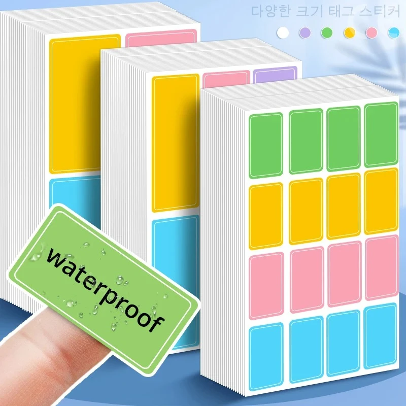 Waterproof Colorful Self Adhesive Stickers – Only .07! ðŸŒŸ