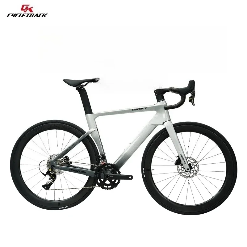 F.YUZE Blueprint RX-24S Windjack Racefiets T800 Racefiets van koolstofvezel met hydraulische schijfremmen-hoge snelheidsprestaties