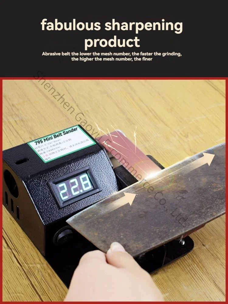 New Knife sharpening artifact Knife machine Automatic small electric belt sander Knife tool Scissors machine Multi-function