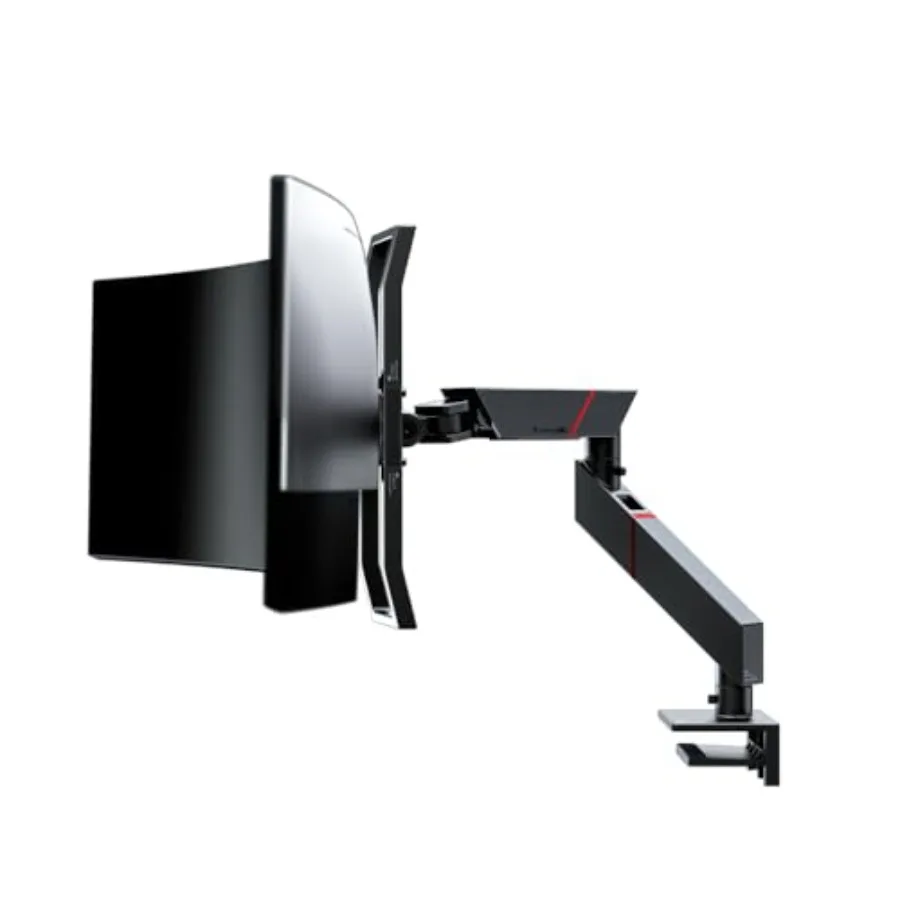 

Magnus Monitor Arm Heavy Duty Edition for Ultrawide Monitors Up to 57 inches 18 to 35lbs with Heavy-Duty Tilt Pivot