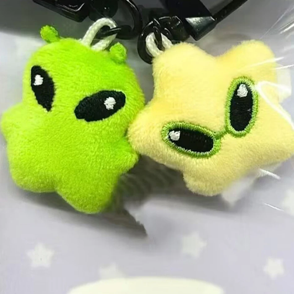 

A 1/2Pcs New Cartoon Cute Star High Beauty Plush Doll Pendant Mobile Phone Rope Bag Pendant Car Keychain Versatile Birthday Gift