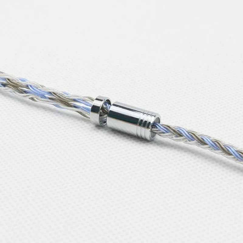 สาย Seejazz 16 Core สายหูฟัง Lizi 6N monocrystalline ทองแดงชุบเงิน224 Core สายหูฟัง3.5 4.4mm fro iems