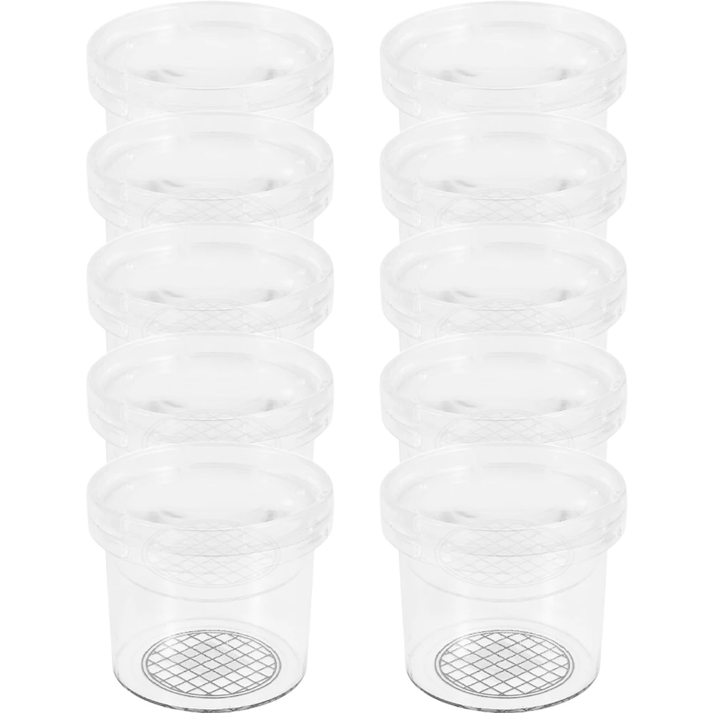 

16pcs Insect Observation Box Magnifying Critter Cup Transparent Container For Kids Bug Catching Studying Outdoor Educational