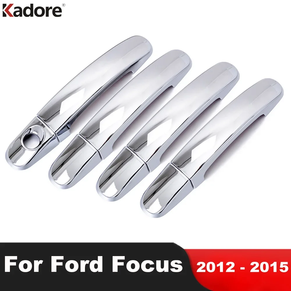 

Автомобильные аксессуары для Ford Focus 2 2012 2013 2014 2015, хромированная накладка на дверную ручку, боковые ручки, накладка на рамку