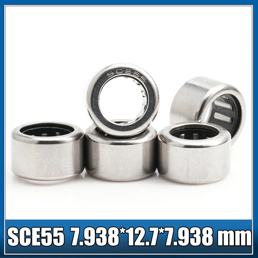 SCE55 Bearing 7.938*12.7*7.938 mm ( 5 PCS ) Drawn Cup needle Roller Bearings B55 BA55Z SCE 55 Bearing