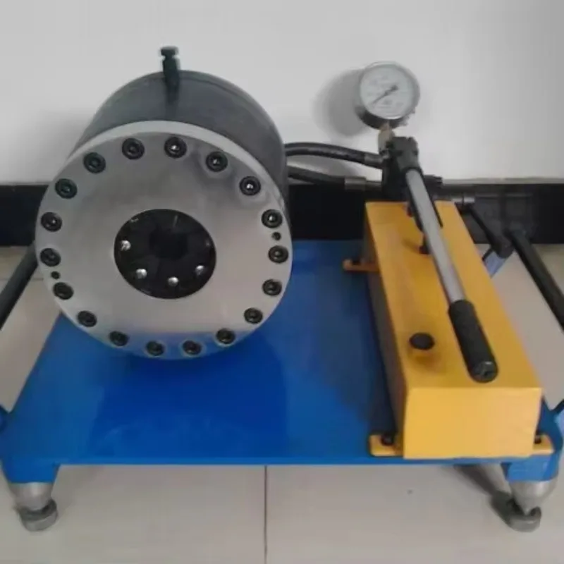 Machine de rétrécissement de tuyaux hydrauliques manuelle, fourniture professionnelle, Machine d'extérieur pour tuyaux en acier, offre spéciale