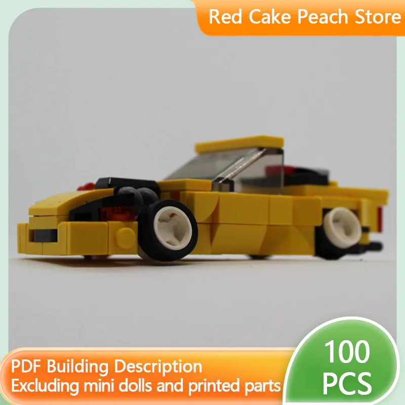 

Speed Racing Car Model MOC Building Bricks S2000 Two-Seater Sports Car Modular Technology Children Holiday Gifts Assemble Toys