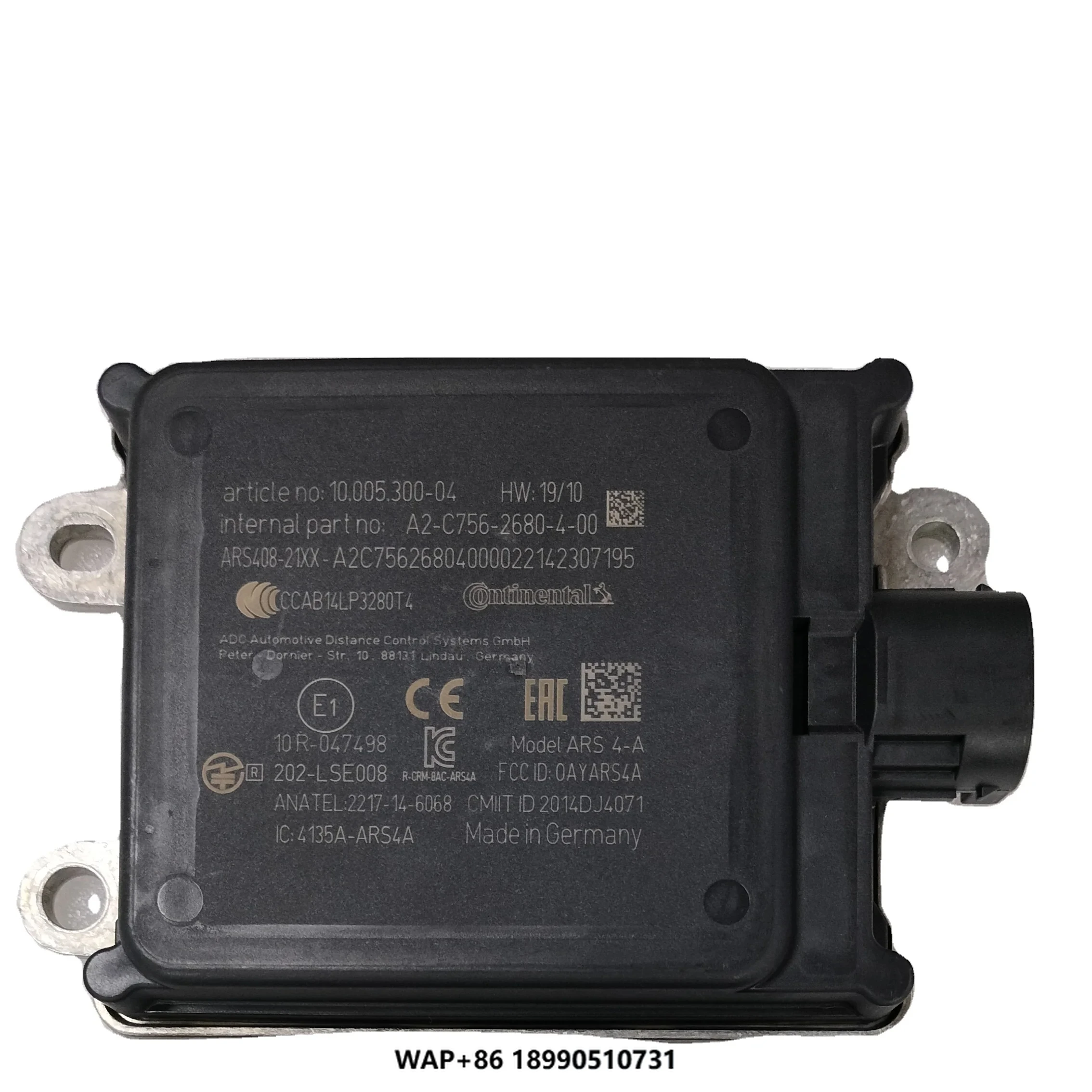 

Long Range Radar Sensor 77GHz Multi-target radar Microwave vehicle distance loop detector for car for highway