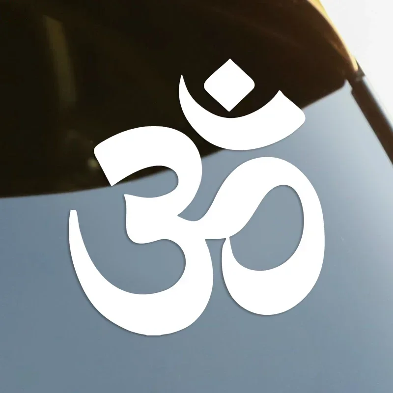 Om (Aum) Symbol Die-Cut Vinyl Decal Car Sticker Waterproof Auto Decors on Car Body Bumper Rear Window Laptop Choose Size